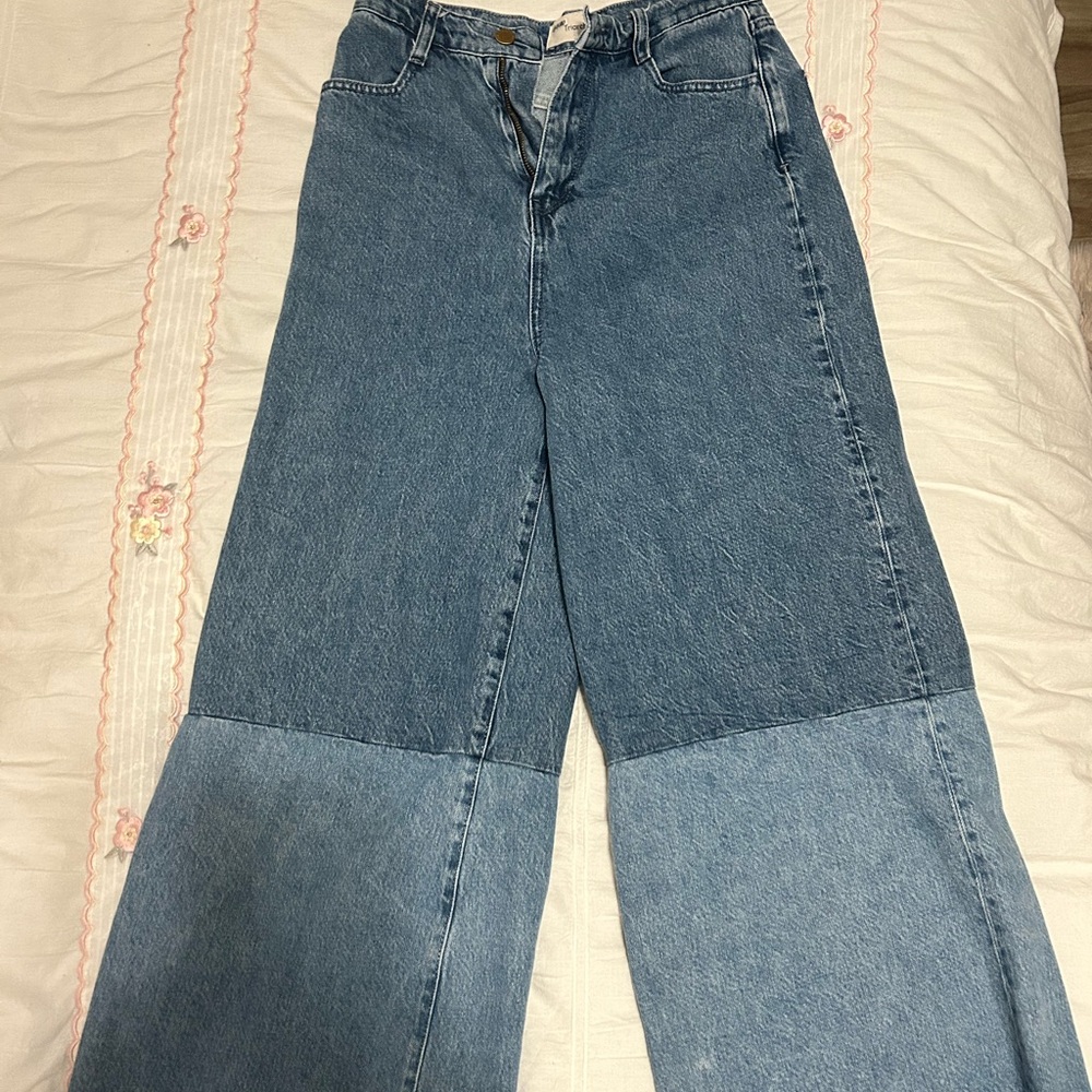 Triarchy wide leg jeans